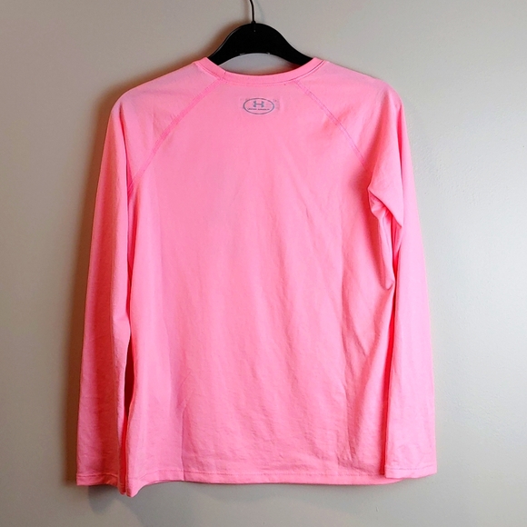 👧 Under Armour Pink Active Top - Picture 2 of 3